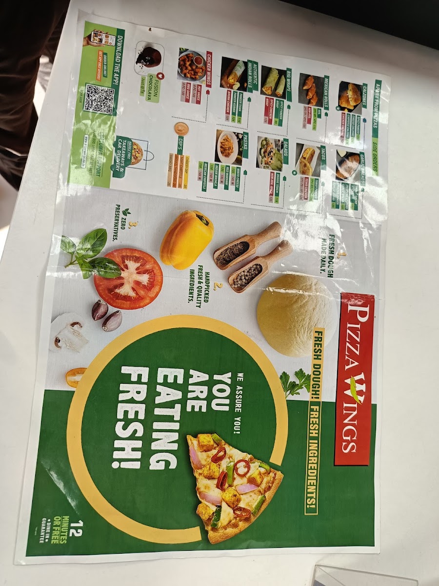 Menu Pizza Wings | Bahu Plaza (Jammu)-2